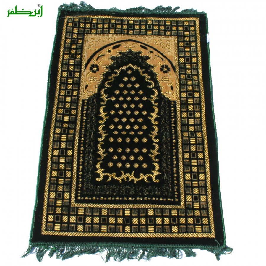 Traditional Turkish Style Prayer Rug | Jai Namaz | Janamaz Prayer Mat For Teens and Adults – جائے نماز